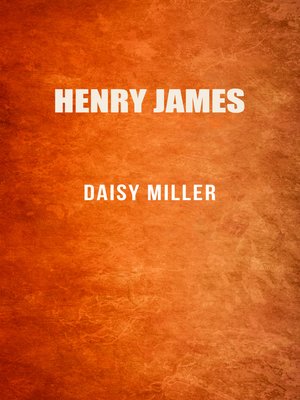 cover image of Daisy Miller